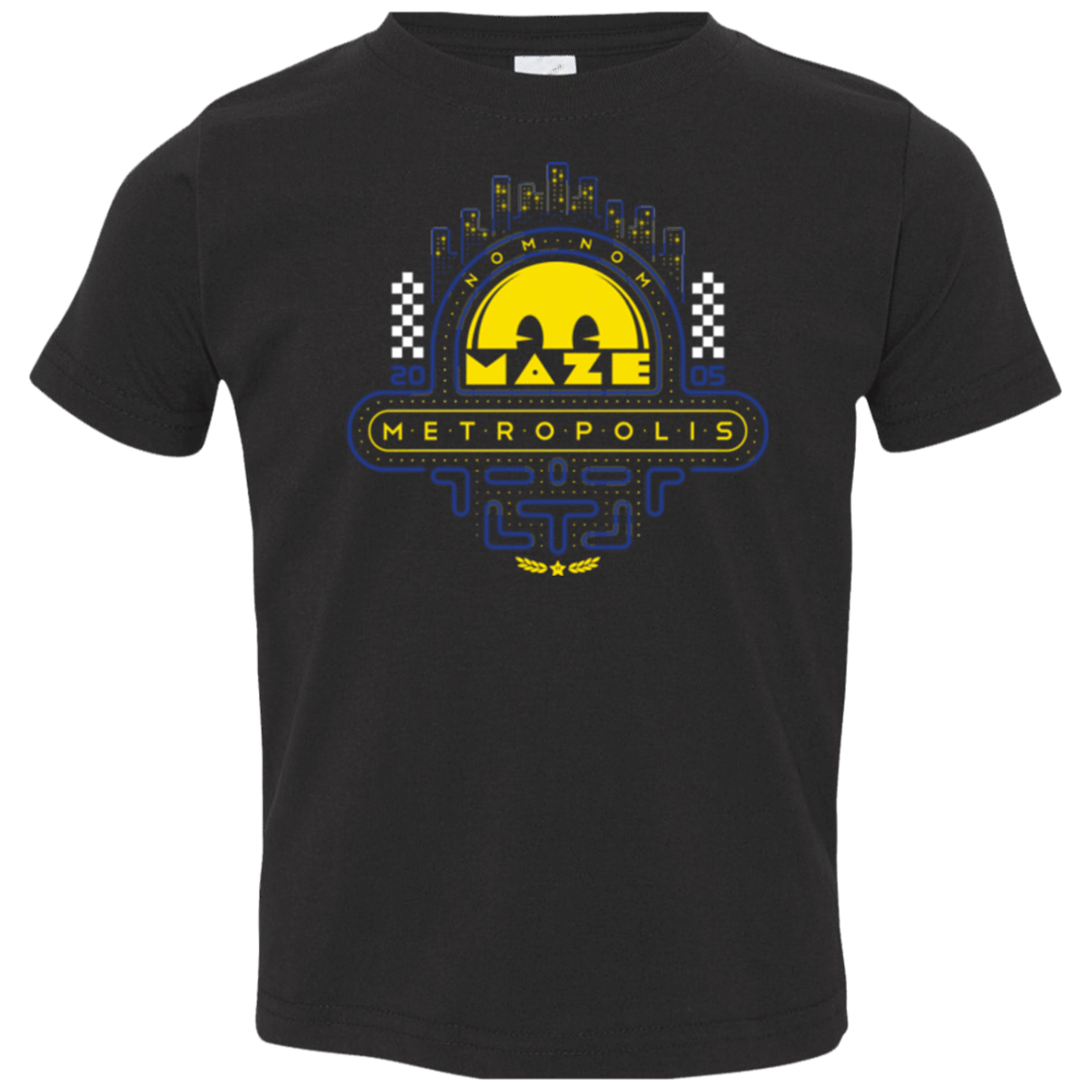 T-Shirts Black / 2T Maze Metropolis Toddler Premium T-Shirt