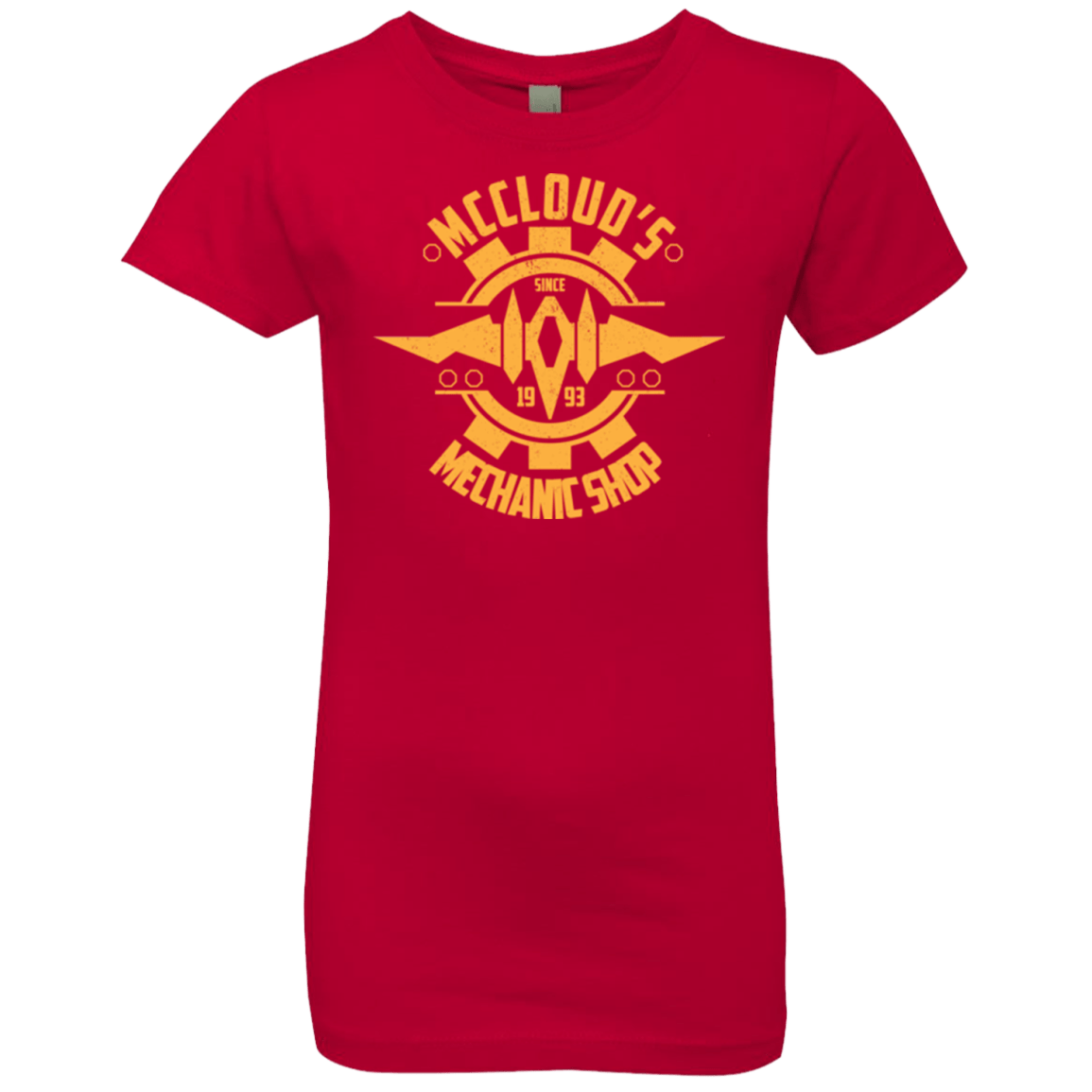 T-Shirts Red / YXS McCloud Mechanic Shop Girls Premium T-Shirt