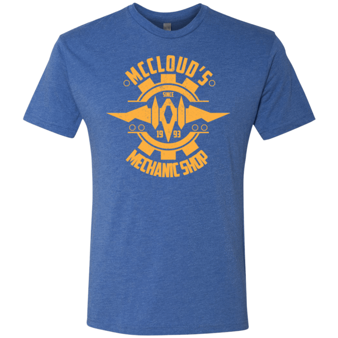 T-Shirts Vintage Royal / Small McCloud Mechanic Shop Men's Triblend T-Shirt