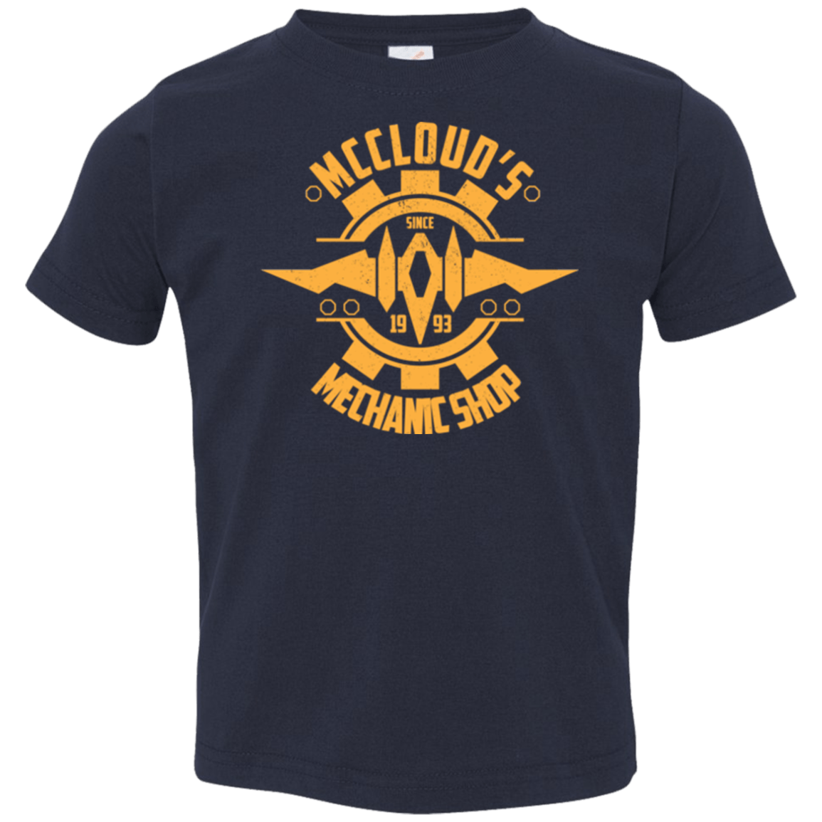 T-Shirts Navy / 2T McCloud Mechanic Shop Toddler Premium T-Shirt