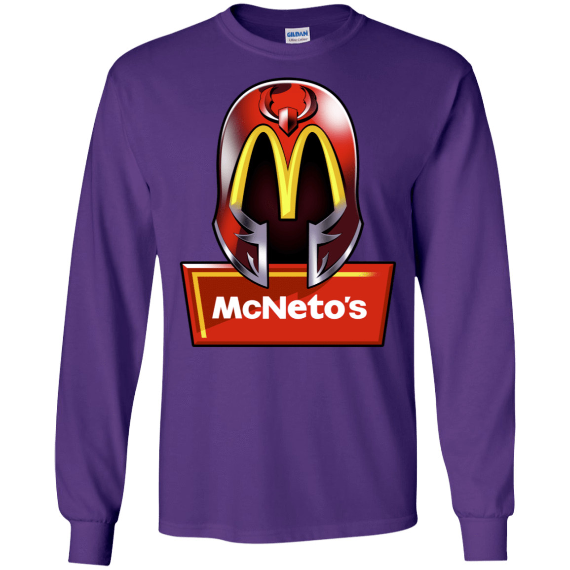 T-Shirts Purple / S McNeto's Men's Long Sleeve T-Shirt