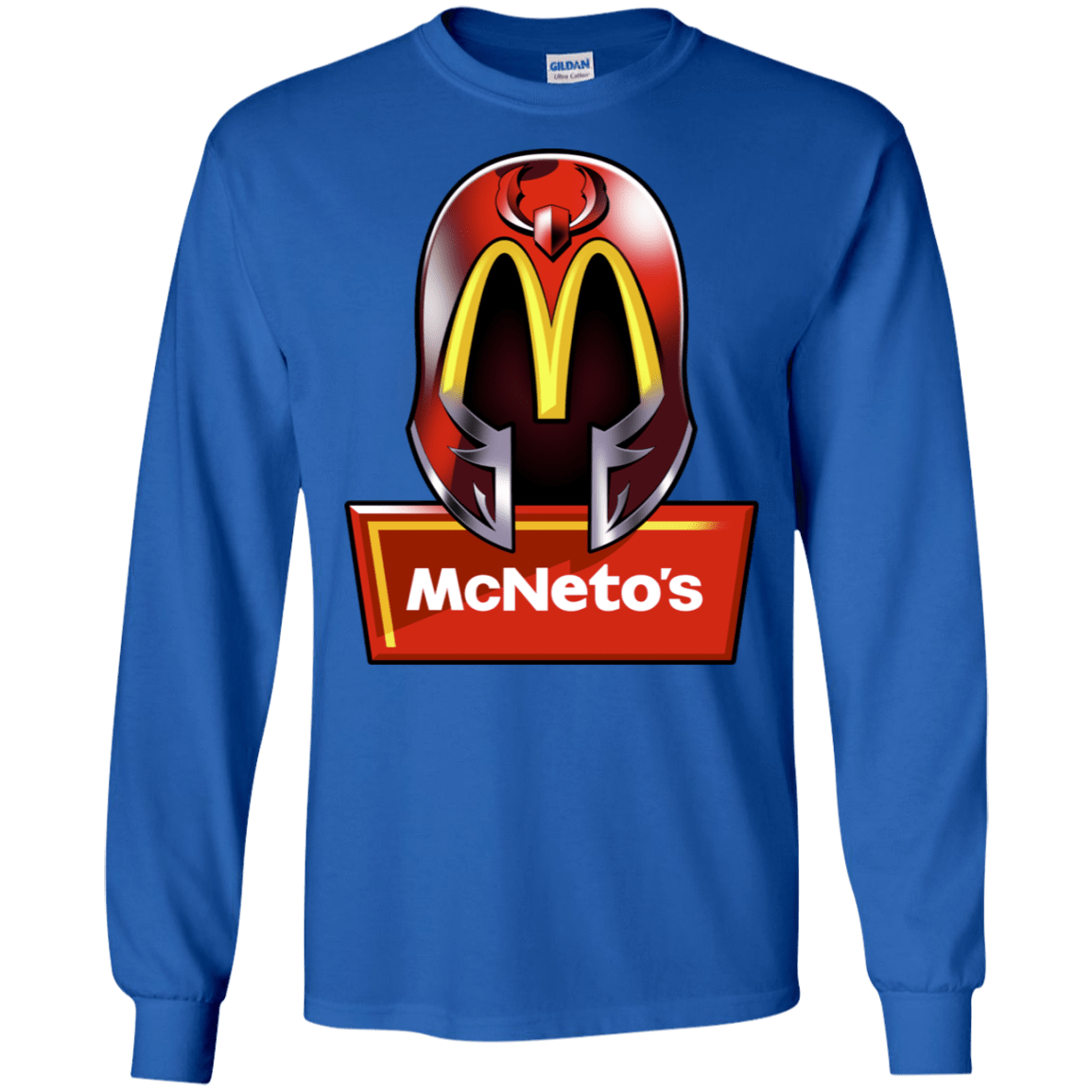 T-Shirts Royal / S McNeto's Men's Long Sleeve T-Shirt