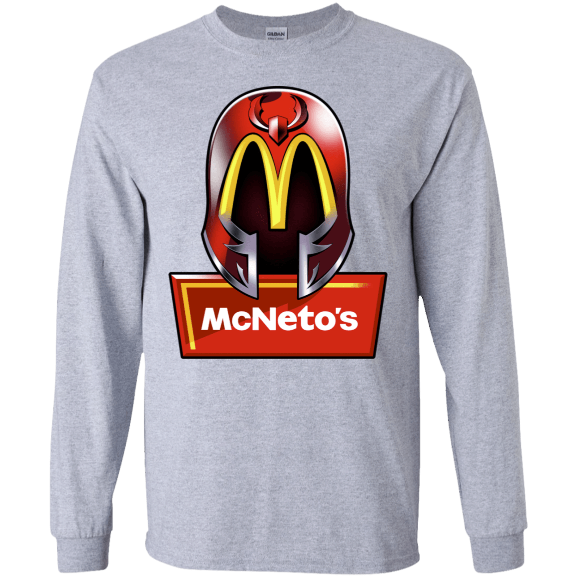 T-Shirts Sport Grey / S McNeto's Men's Long Sleeve T-Shirt