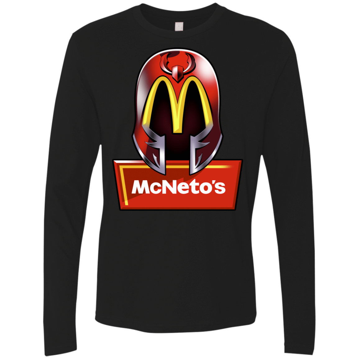 T-Shirts Black / S McNeto's Men's Premium Long Sleeve
