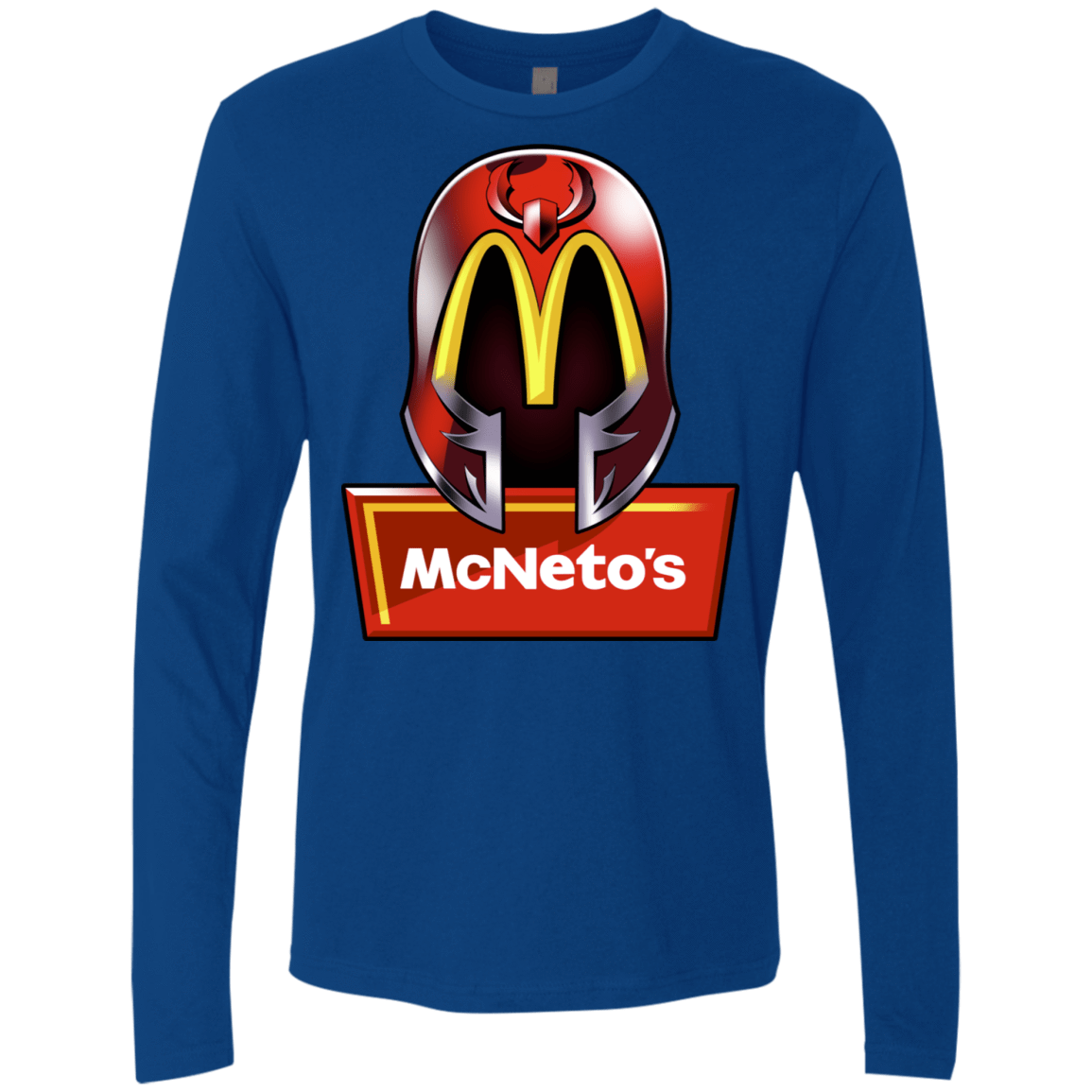 T-Shirts Royal / S McNeto's Men's Premium Long Sleeve