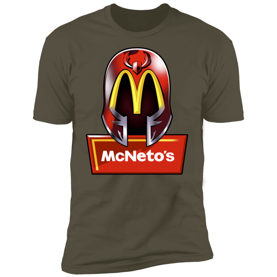 T-Shirts Military Green / S McNeto's Men's Premium T-Shirt
