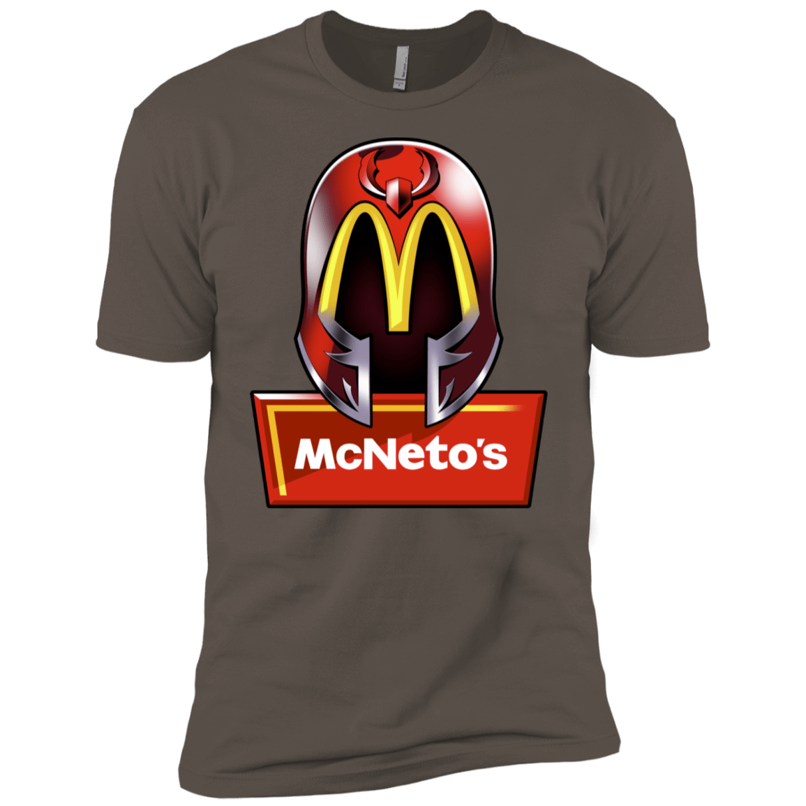 T-Shirts Warm Grey / X-Small McNeto's Men's Premium T-Shirt