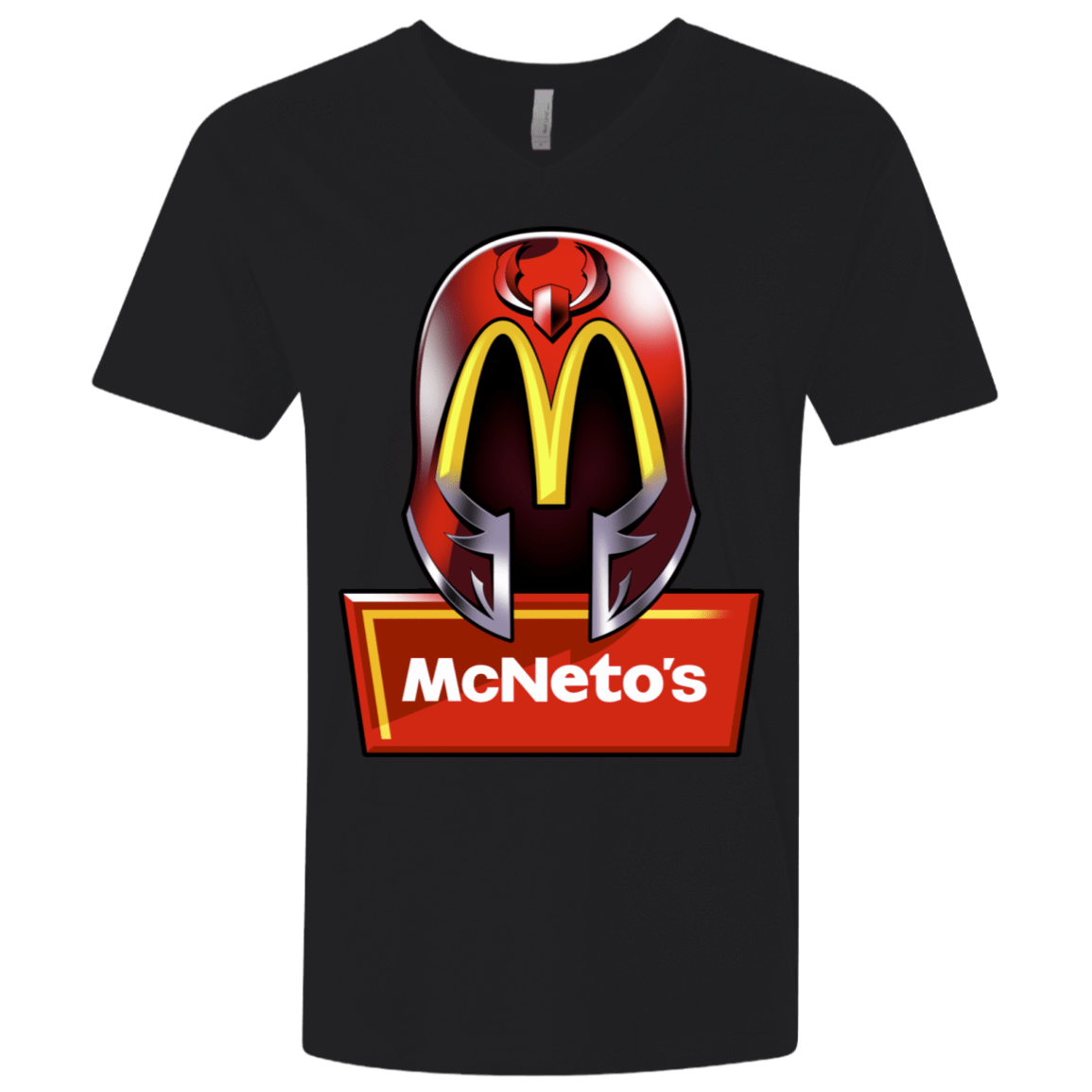 T-Shirts Black / X-Small McNeto's Men's Premium V-Neck