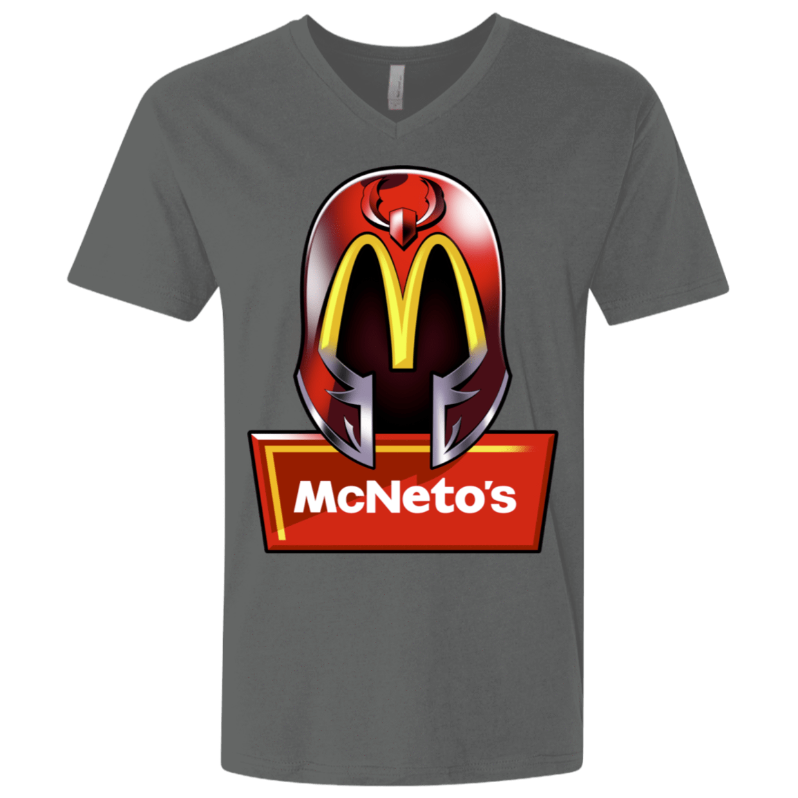 T-Shirts Heavy Metal / X-Small McNeto's Men's Premium V-Neck
