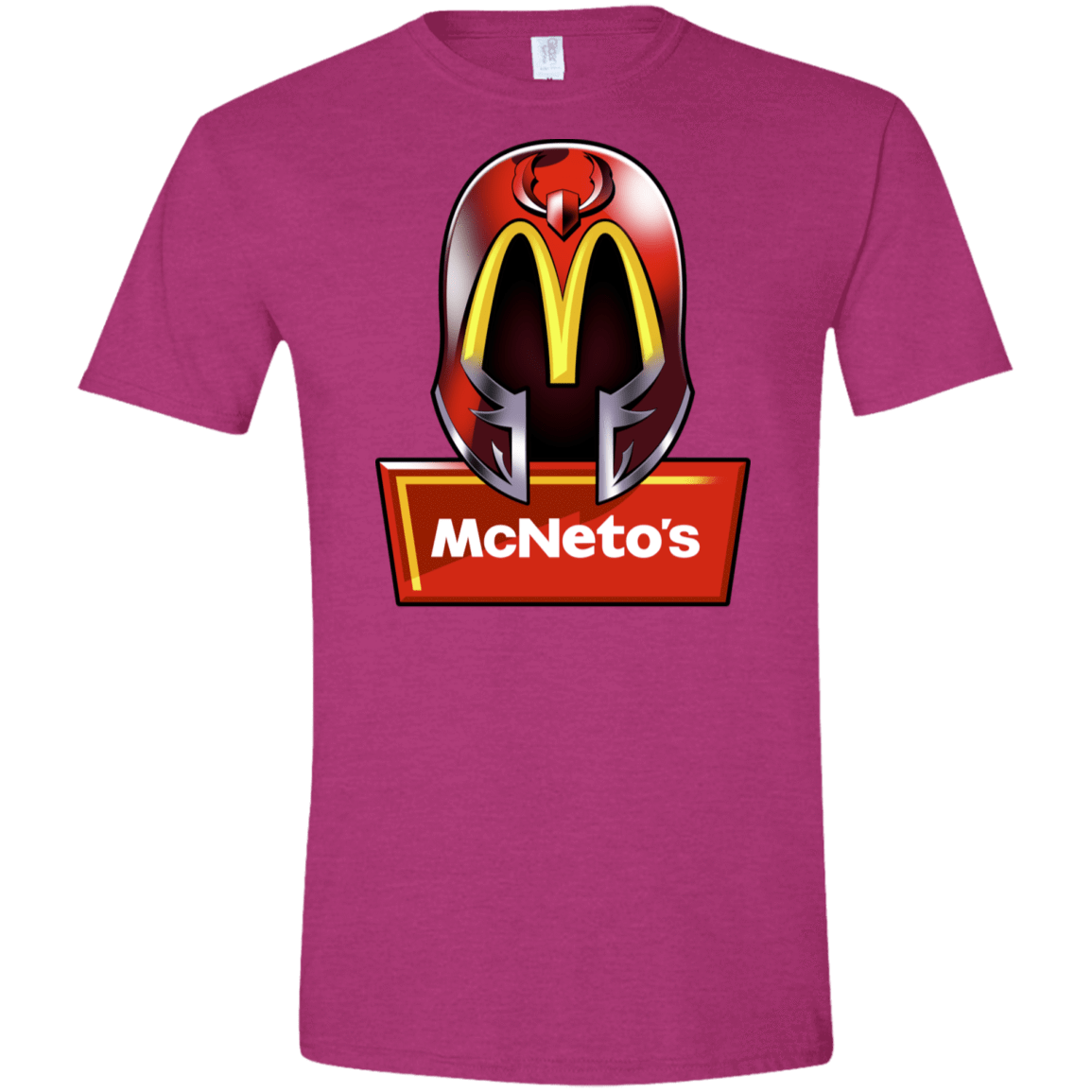 T-Shirts Antique Heliconia / S McNeto's Men's Semi-Fitted Softstyle