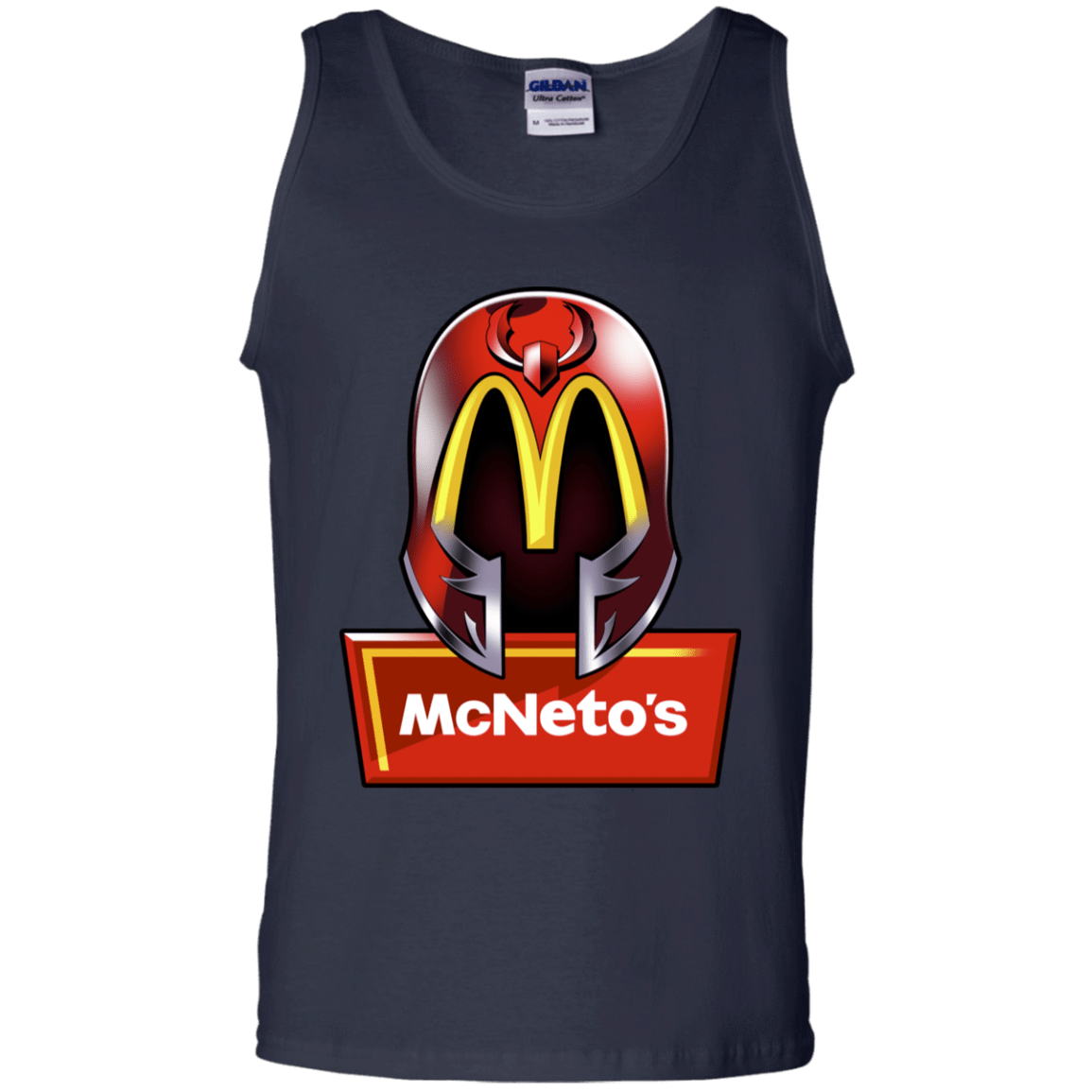 T-Shirts Navy / S McNeto's Men's Tank Top
