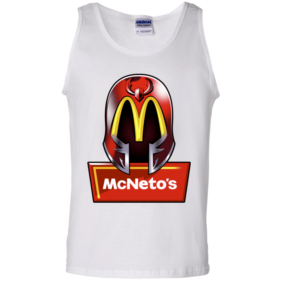 T-Shirts White / S McNeto's Men's Tank Top
