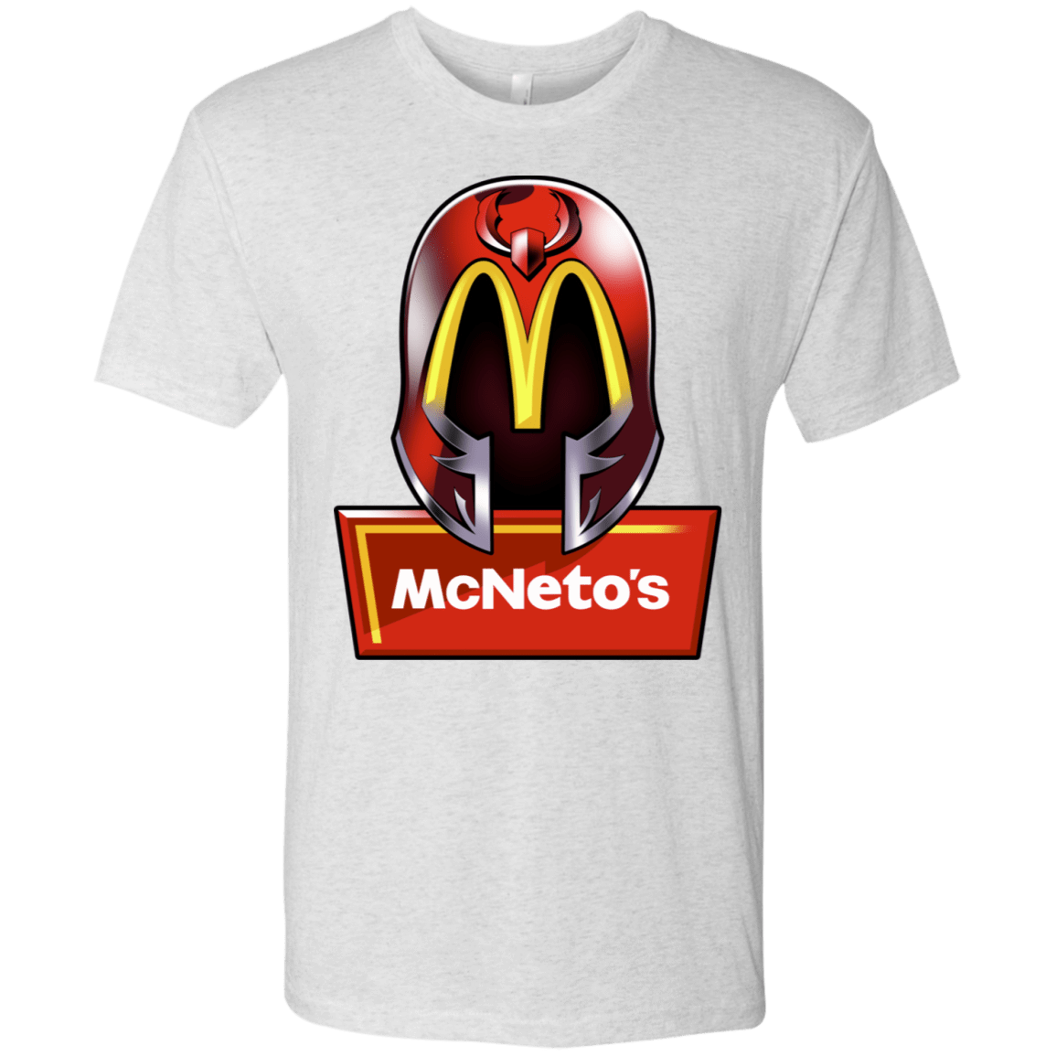 T-Shirts Heather White / S McNeto's Men's Triblend T-Shirt