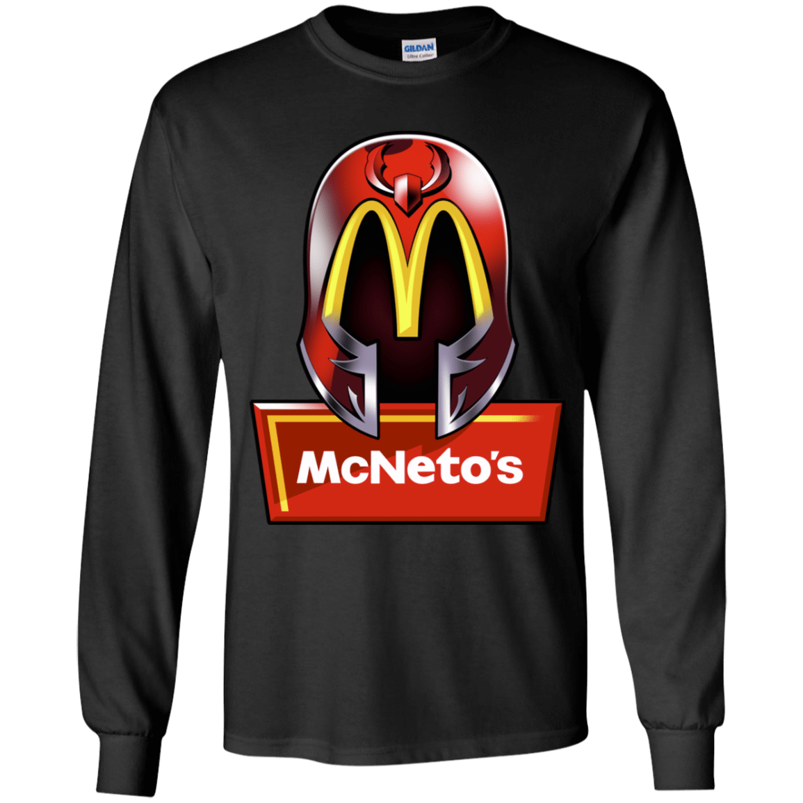 T-Shirts Black / YS McNeto's Youth Long Sleeve T-Shirt
