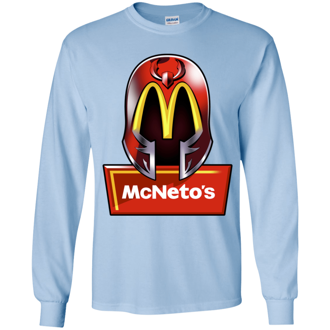T-Shirts Light Blue / YS McNeto's Youth Long Sleeve T-Shirt