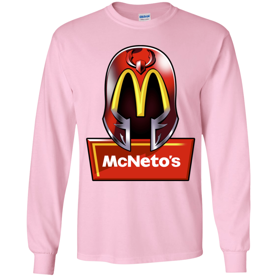 T-Shirts Light Pink / YS McNeto's Youth Long Sleeve T-Shirt