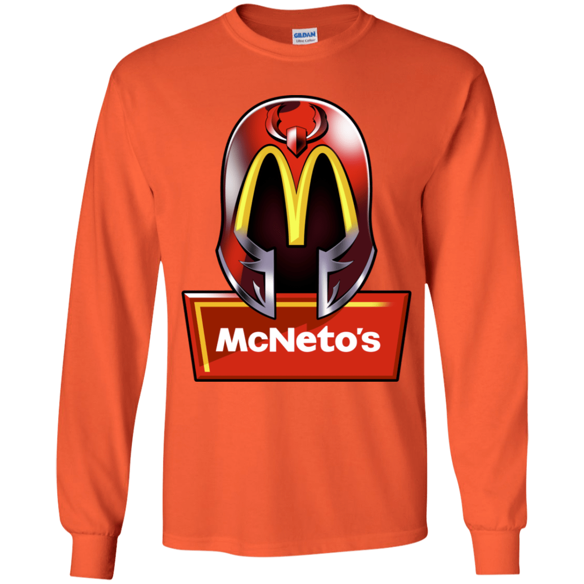 T-Shirts Orange / YS McNeto's Youth Long Sleeve T-Shirt
