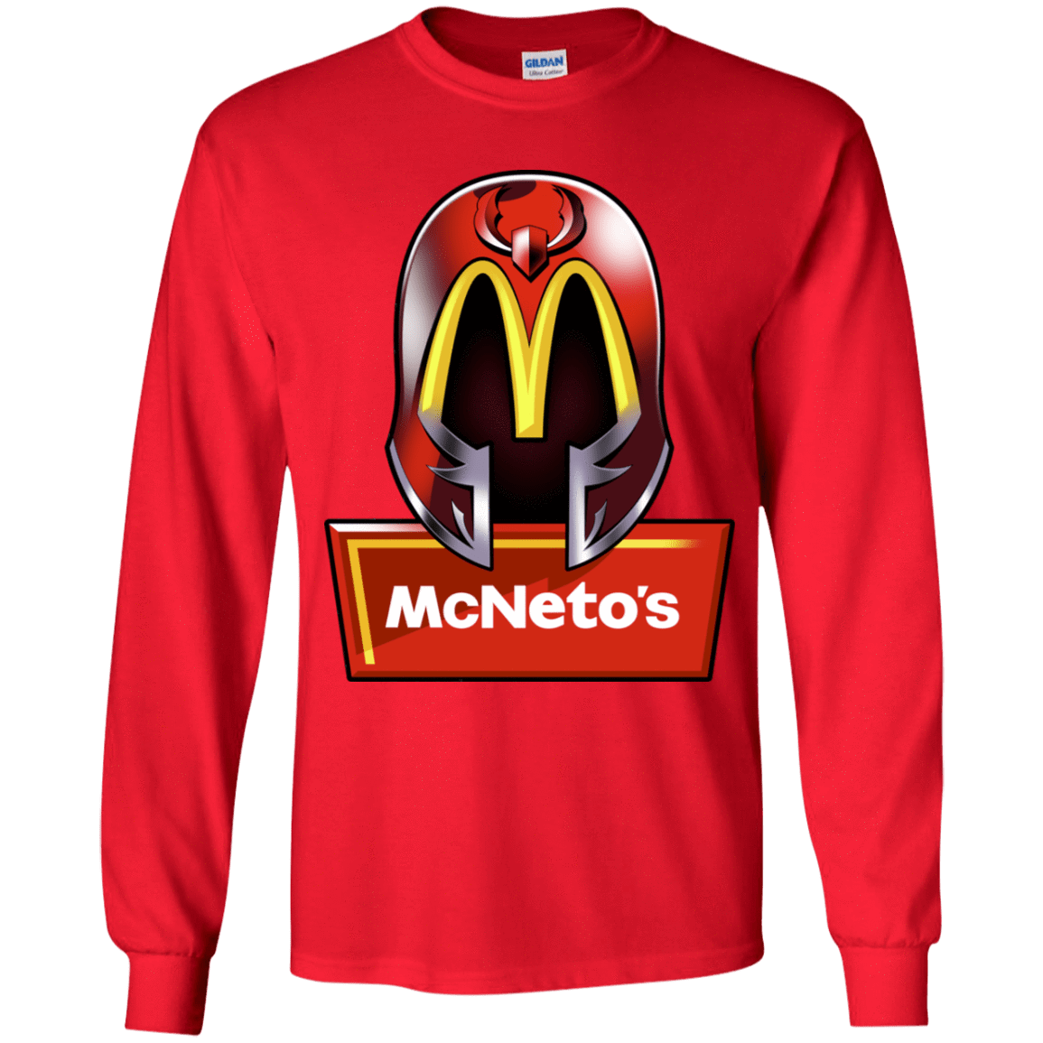 T-Shirts Red / YS McNeto's Youth Long Sleeve T-Shirt