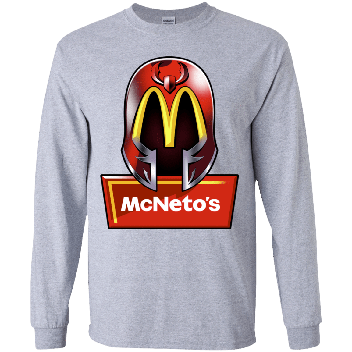 T-Shirts Sport Grey / YS McNeto's Youth Long Sleeve T-Shirt