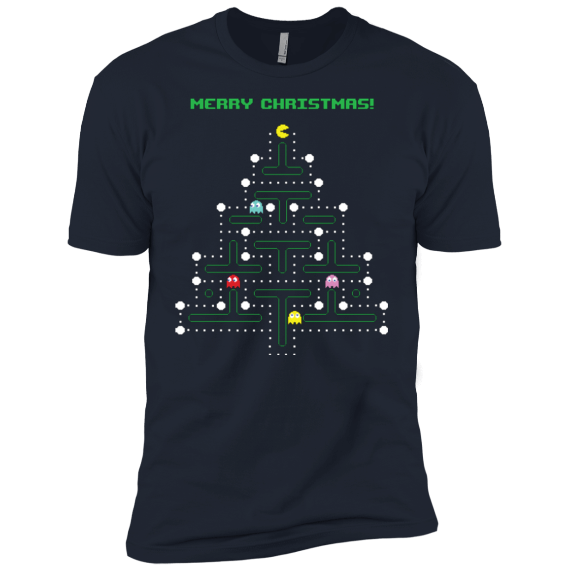 T-Shirts Midnight Navy / YXS Mcpacman Boys Premium T-Shirt