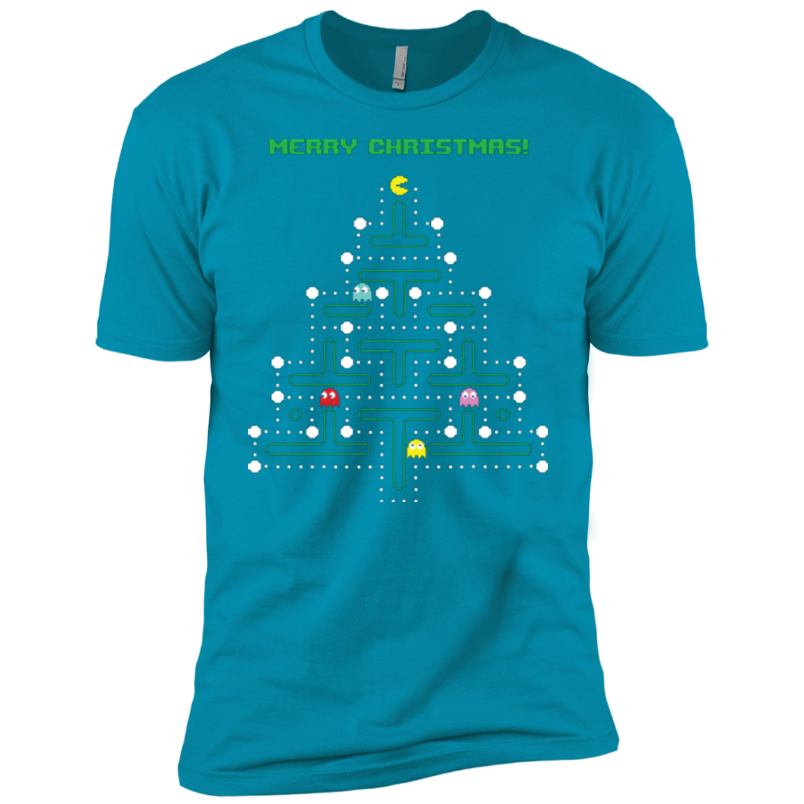 T-Shirts Turquoise / YXS Mcpacman Boys Premium T-Shirt