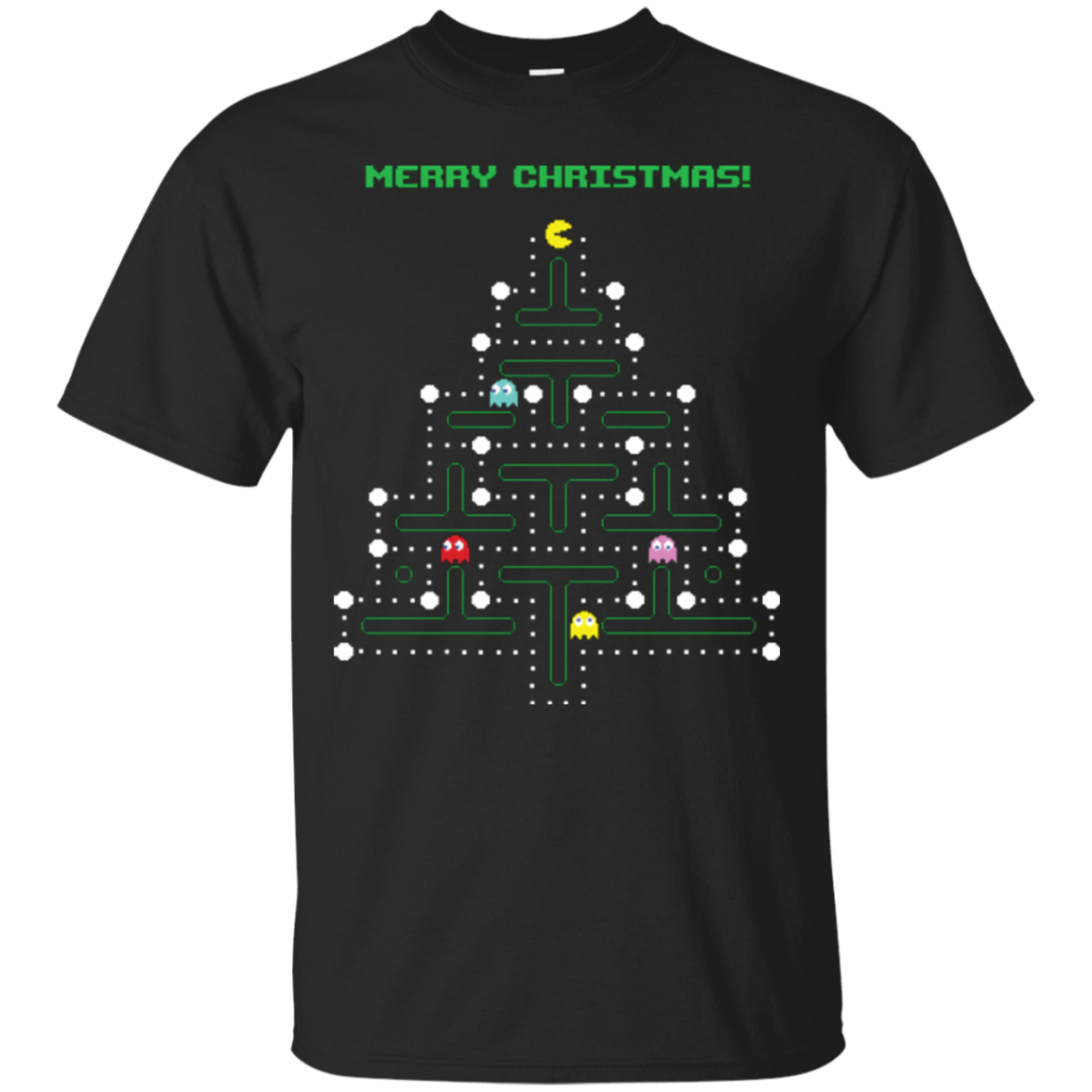 T-Shirts Black / Small Mcpacman T-Shirt