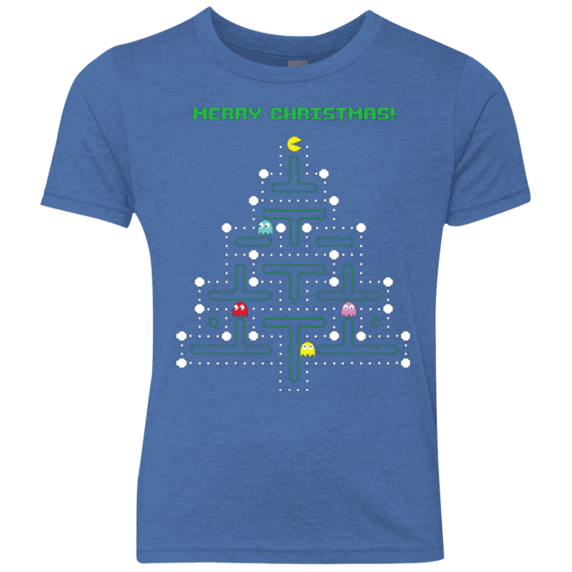 T-Shirts Vintage Royal / YXS Mcpacman Youth Triblend T-Shirt