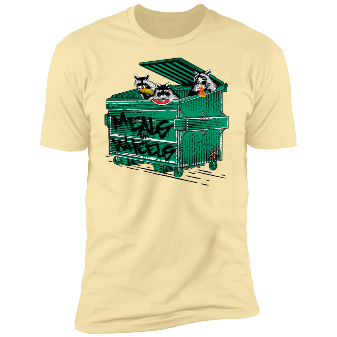 T-Shirts Banana Cream / S Meals on Wheels Men's Premium T-Shirt