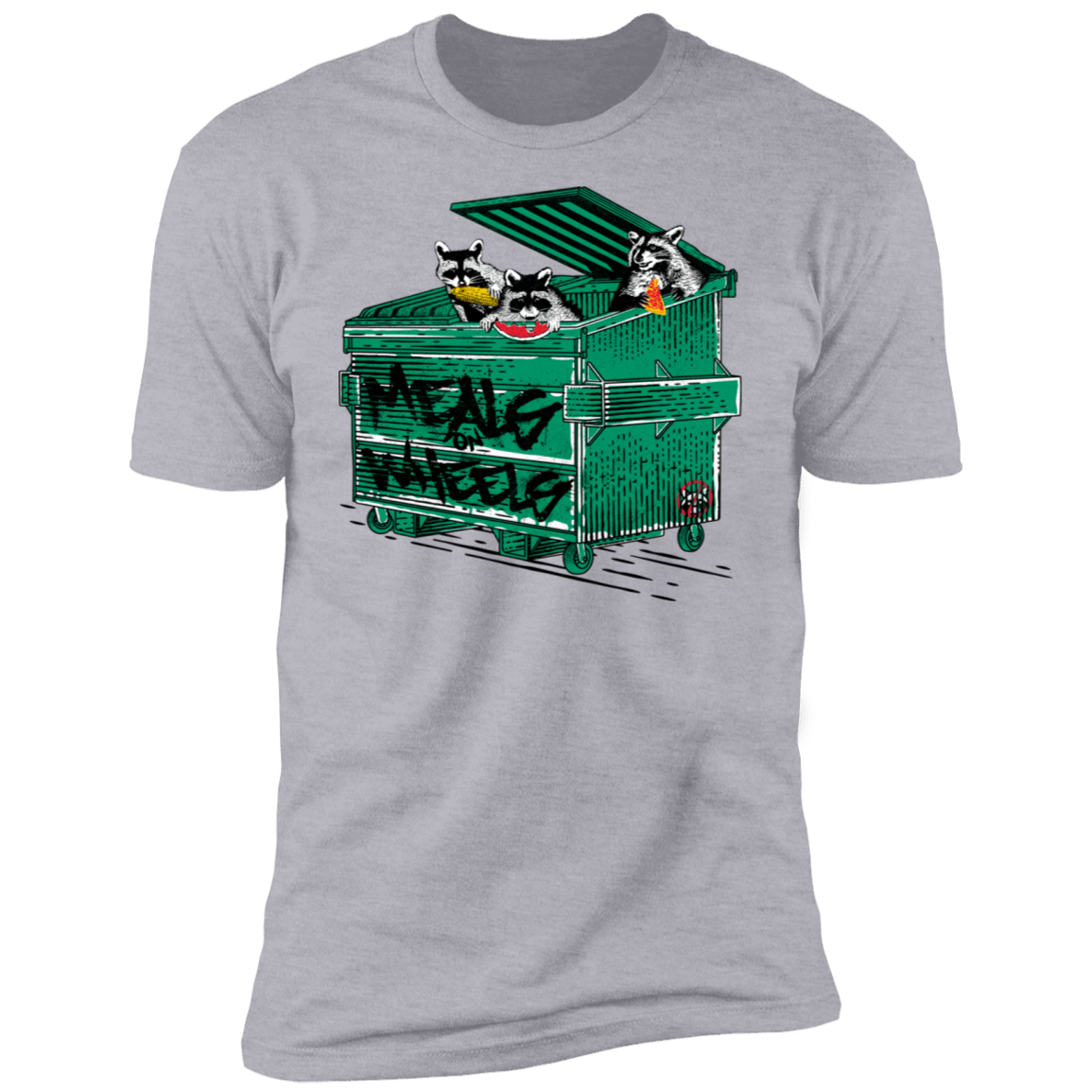 T-Shirts Heather Grey / S Meals on Wheels Men's Premium T-Shirt