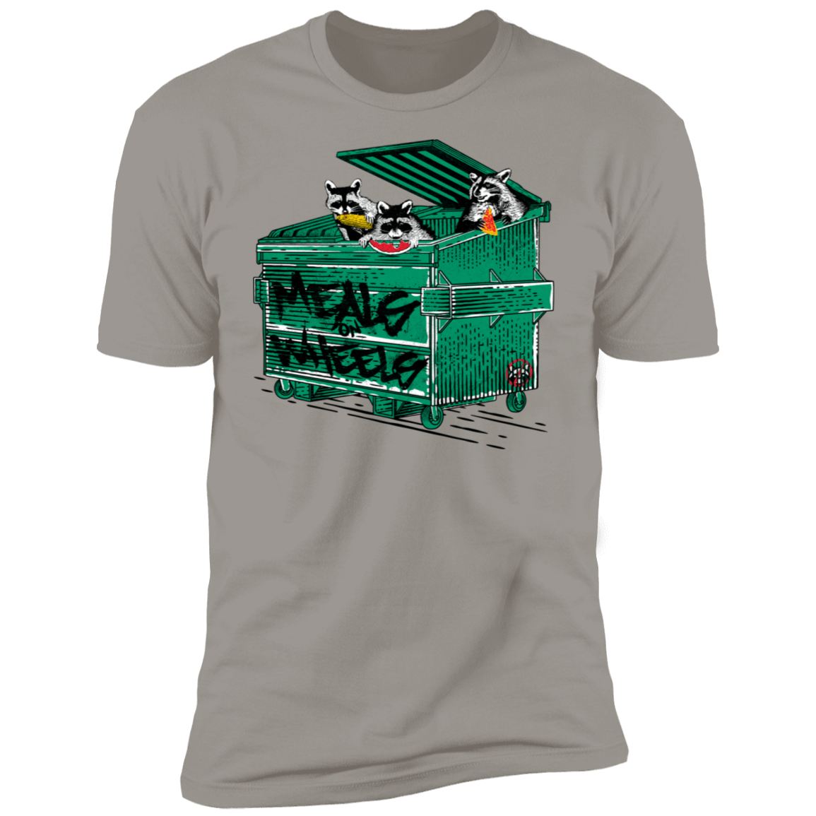 T-Shirts Light Grey / S Meals on Wheels Men's Premium T-Shirt