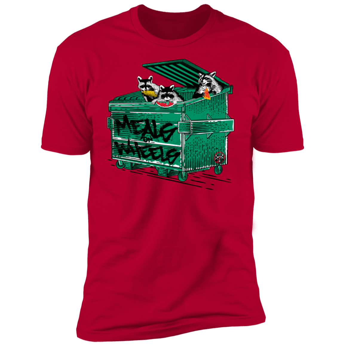 T-Shirts Red / S Meals on Wheels Men's Premium T-Shirt