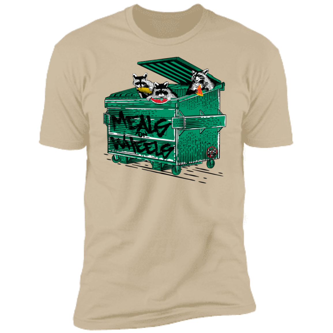 T-Shirts Sand / S Meals on Wheels Men's Premium T-Shirt