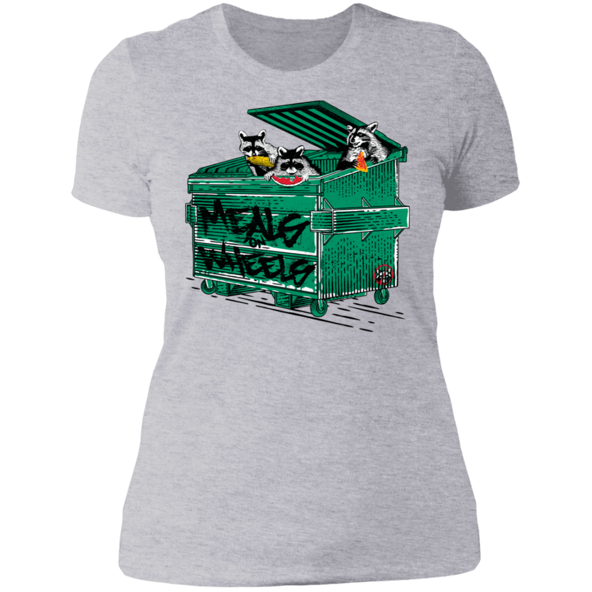 T-Shirts Heather Grey / S Meals on Wheels Women's Premium T-Shirt