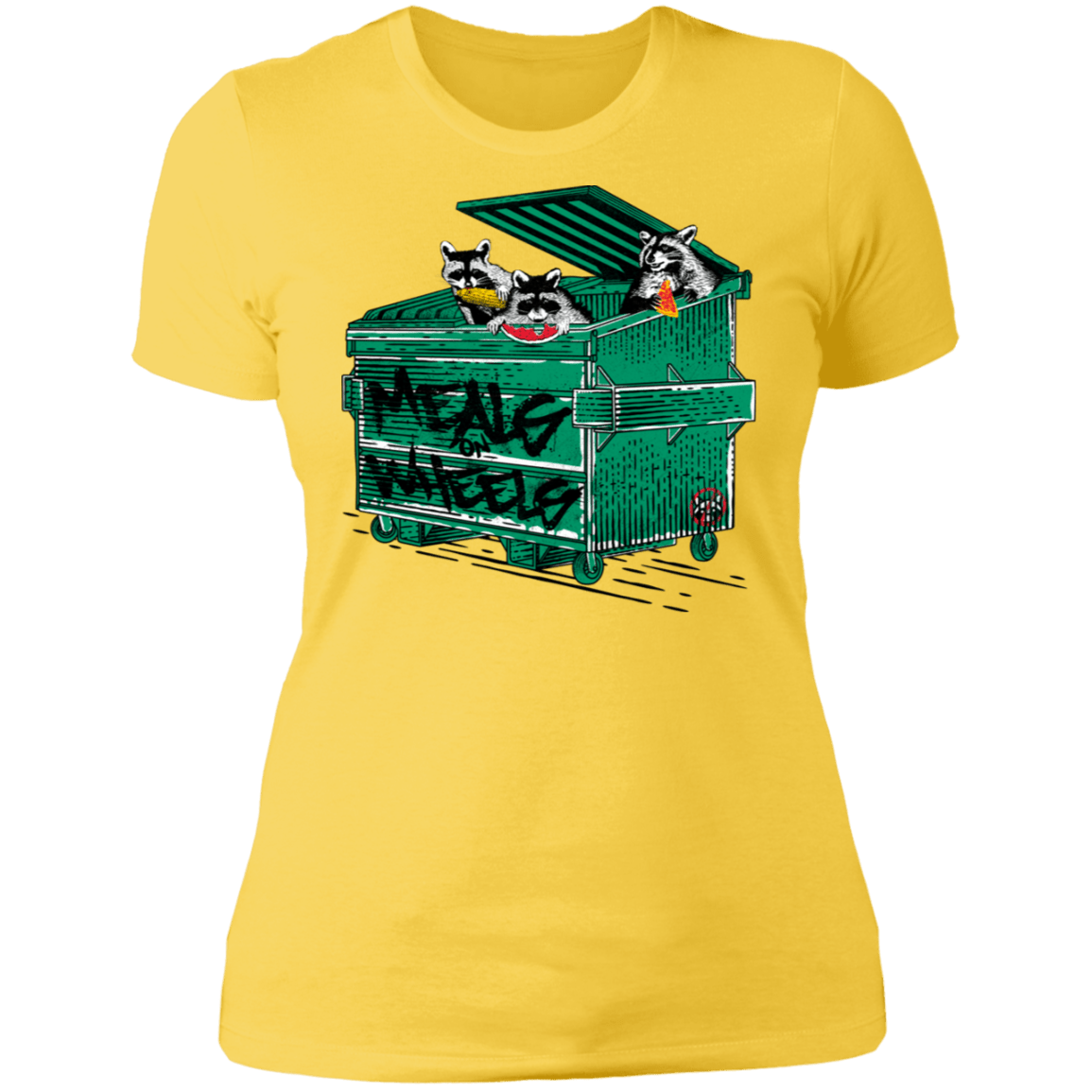 T-Shirts Vibrant Yellow / S Meals on Wheels Women's Premium T-Shirt