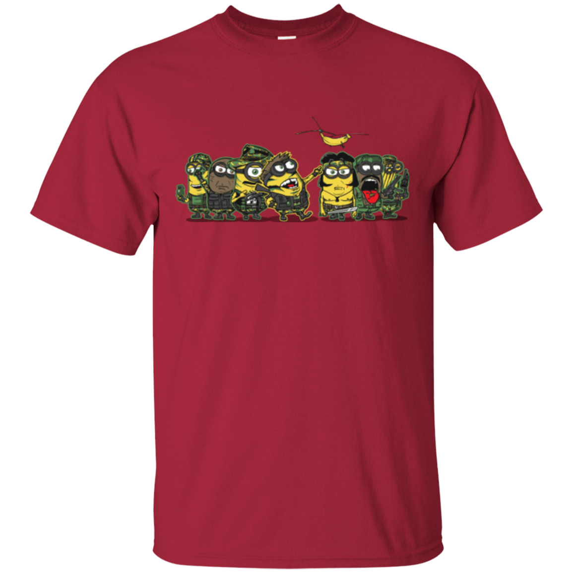 T-Shirts Cardinal / Small Meat Grinder Platoon T-Shirt