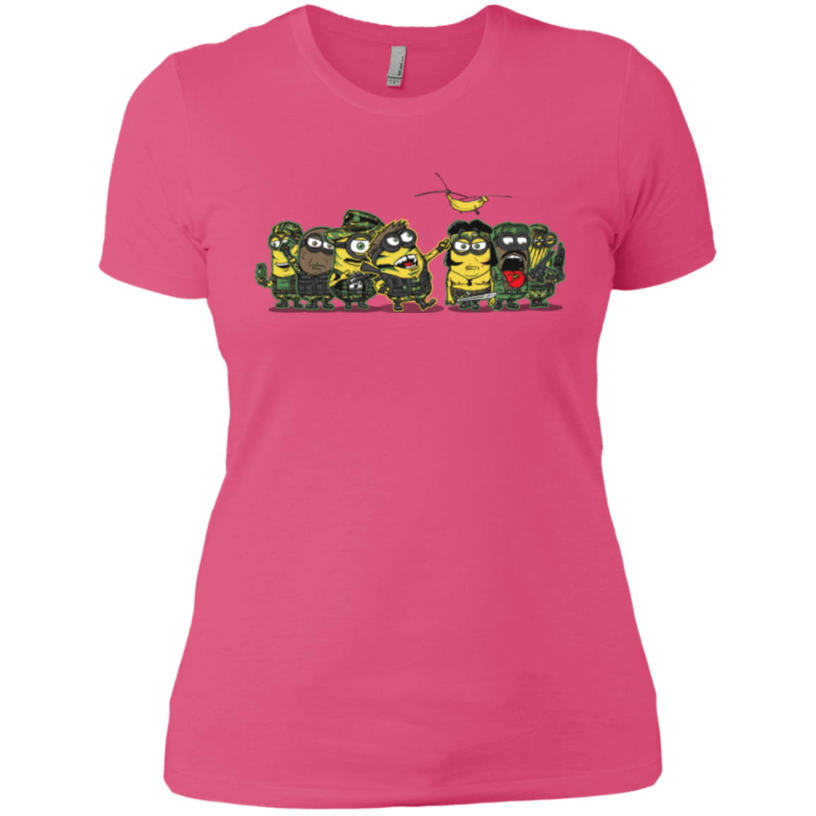 T-Shirts Hot Pink / X-Small Meat Grinder Platoon Women's Premium T-Shirt