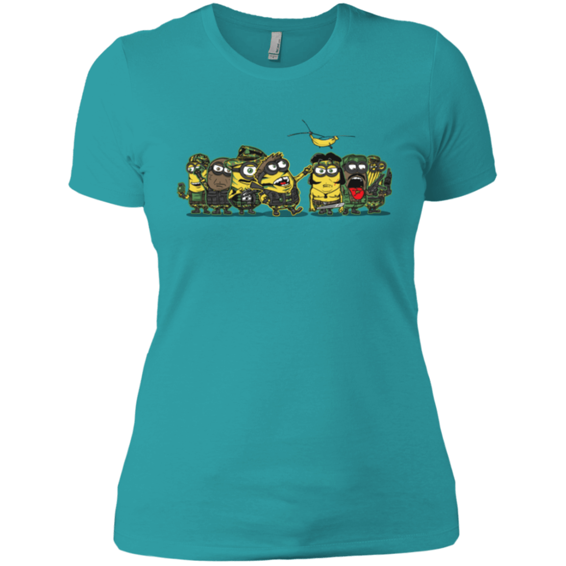 T-Shirts Tahiti Blue / X-Small Meat Grinder Platoon Women's Premium T-Shirt