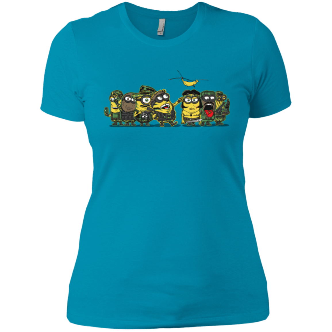 T-Shirts Turquoise / X-Small Meat Grinder Platoon Women's Premium T-Shirt
