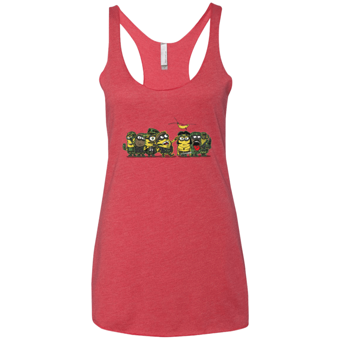 T-Shirts Vintage Red / X-Small Meat Grinder Platoon Women's Triblend Racerback Tank