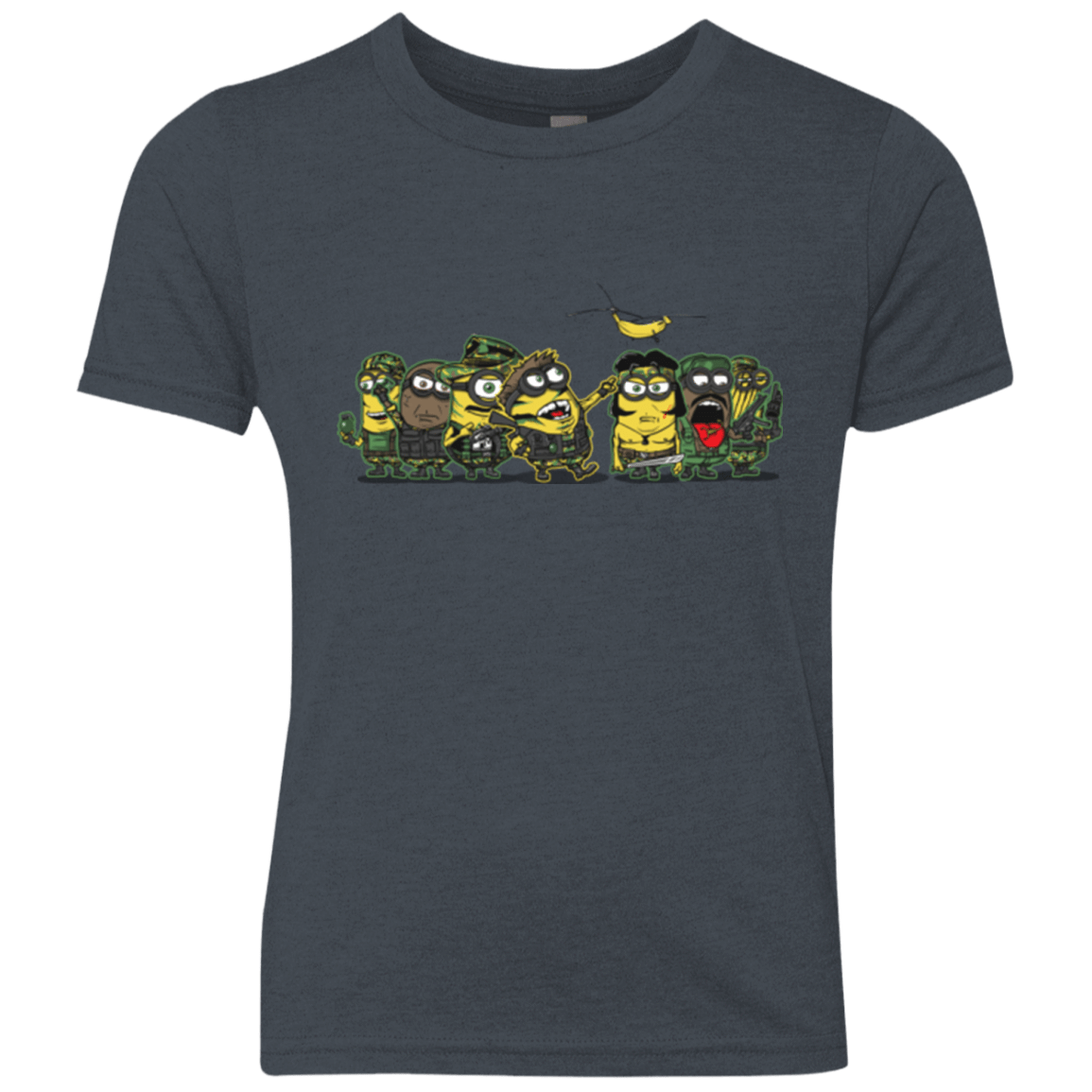 T-Shirts Vintage Navy / YXS Meat Grinder Platoon Youth Triblend T-Shirt