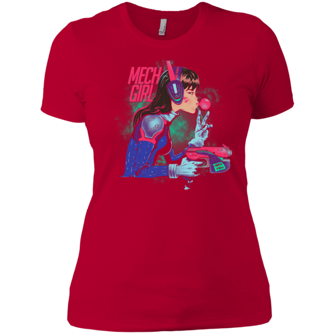 Mech Girl Women's Premium T-Shirt