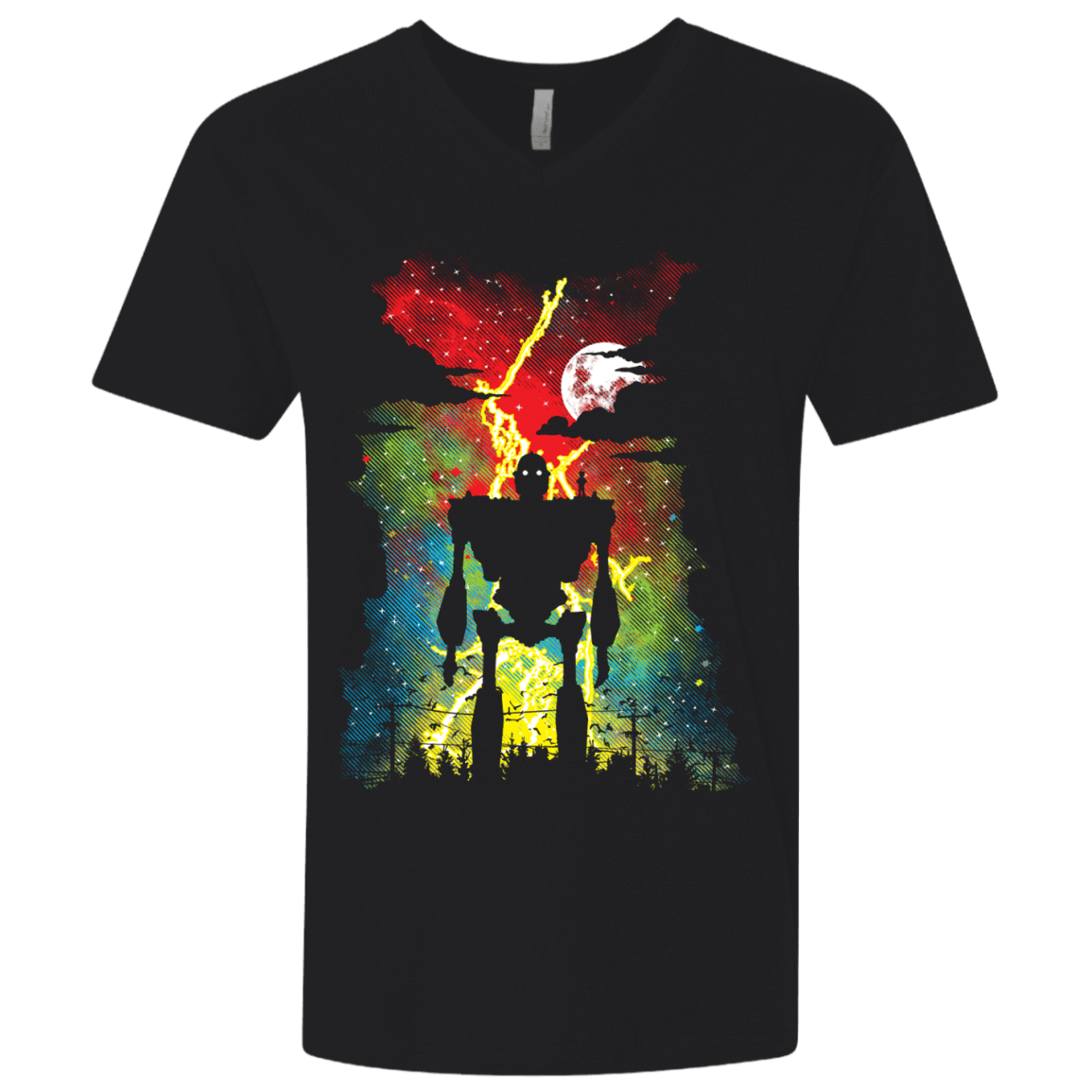 T-Shirts Black / X-Small Mechanical Friend Men's Premium V-Neck