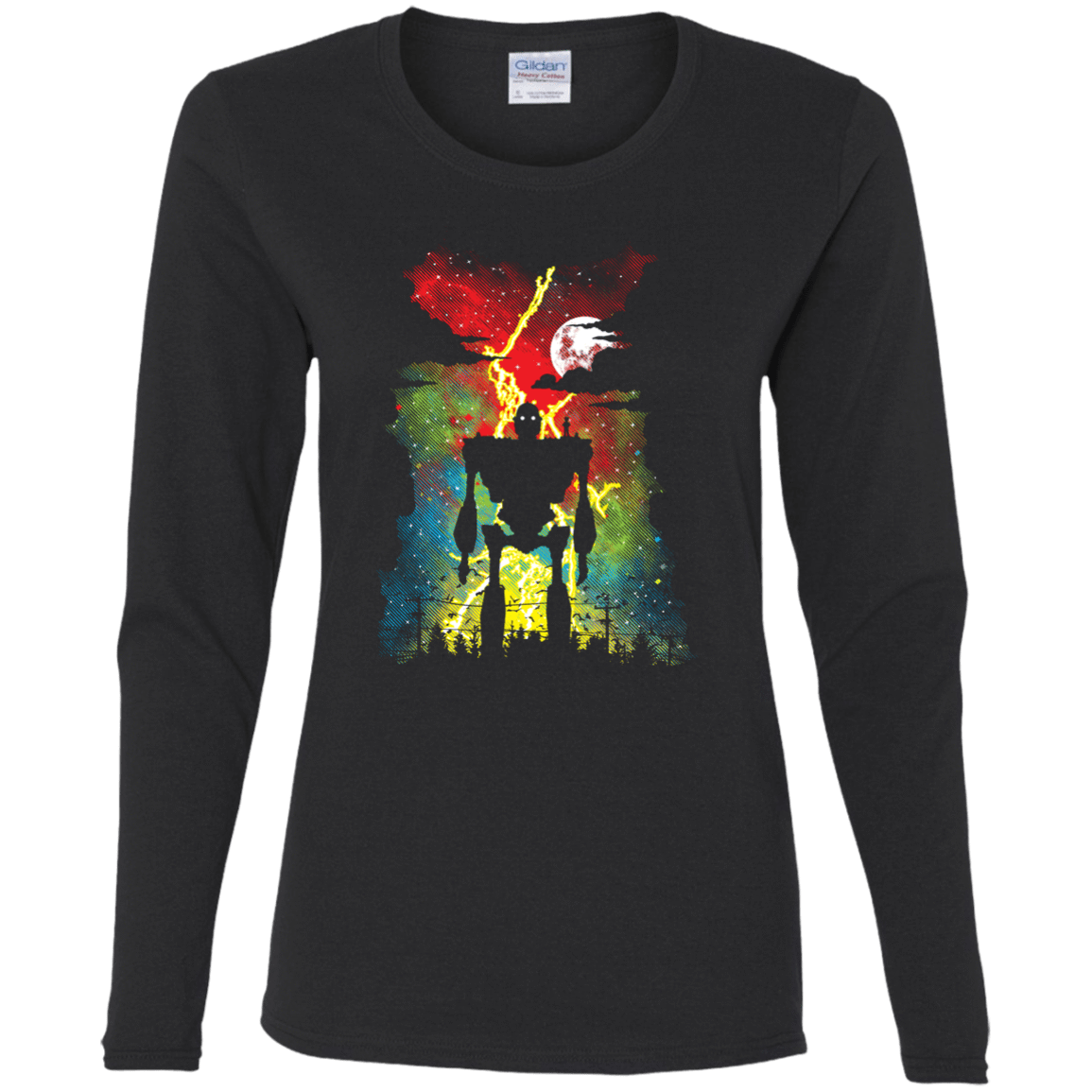 T-Shirts Black / S Mechanical Friend Women's Long Sleeve T-Shirt