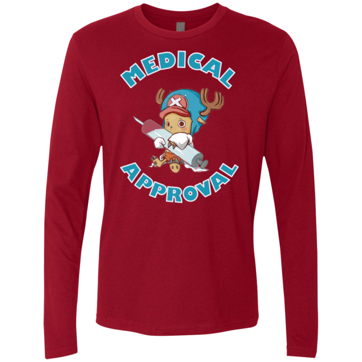 T-Shirts Cardinal / Small Medical approval Men's Premium Long Sleeve