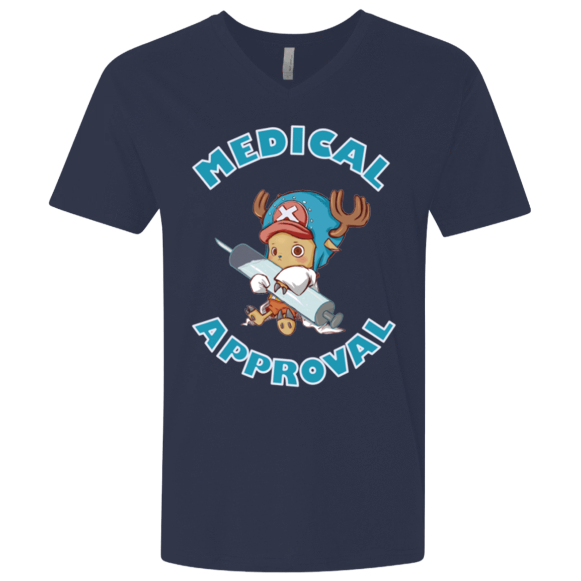 T-Shirts Midnight Navy / X-Small Medical approval Men's Premium V-Neck