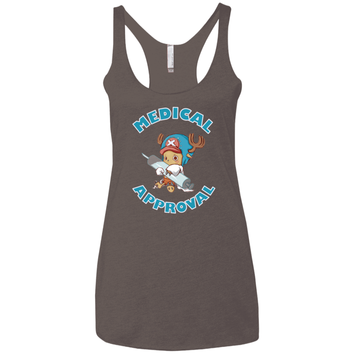 T-Shirts Macchiato / X-Small Medical approval Women's Triblend Racerback Tank