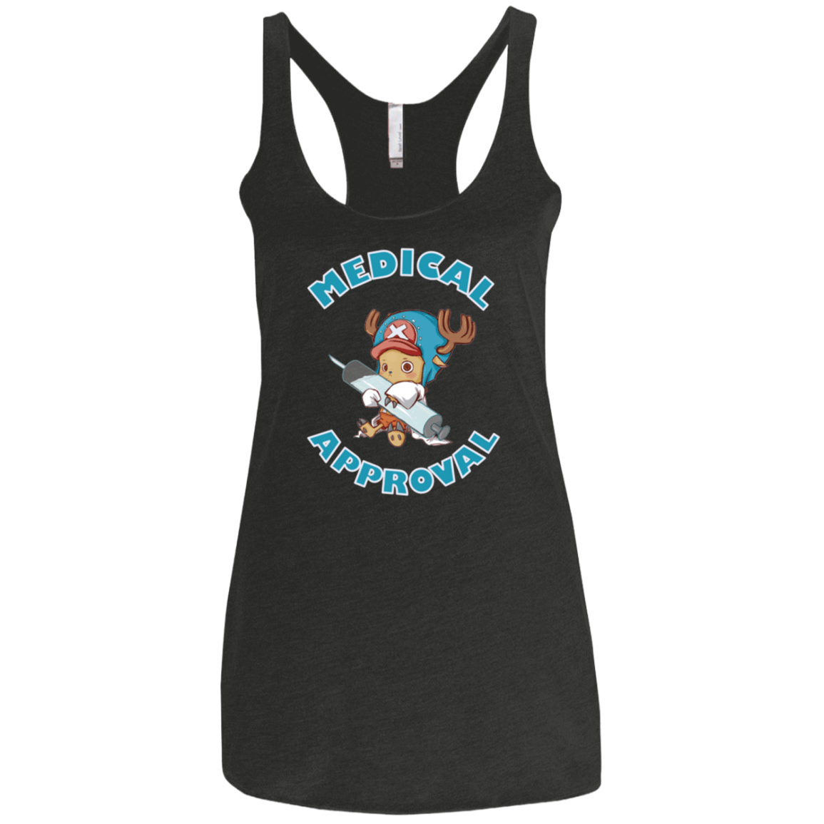 T-Shirts Vintage Black / X-Small Medical approval Women's Triblend Racerback Tank