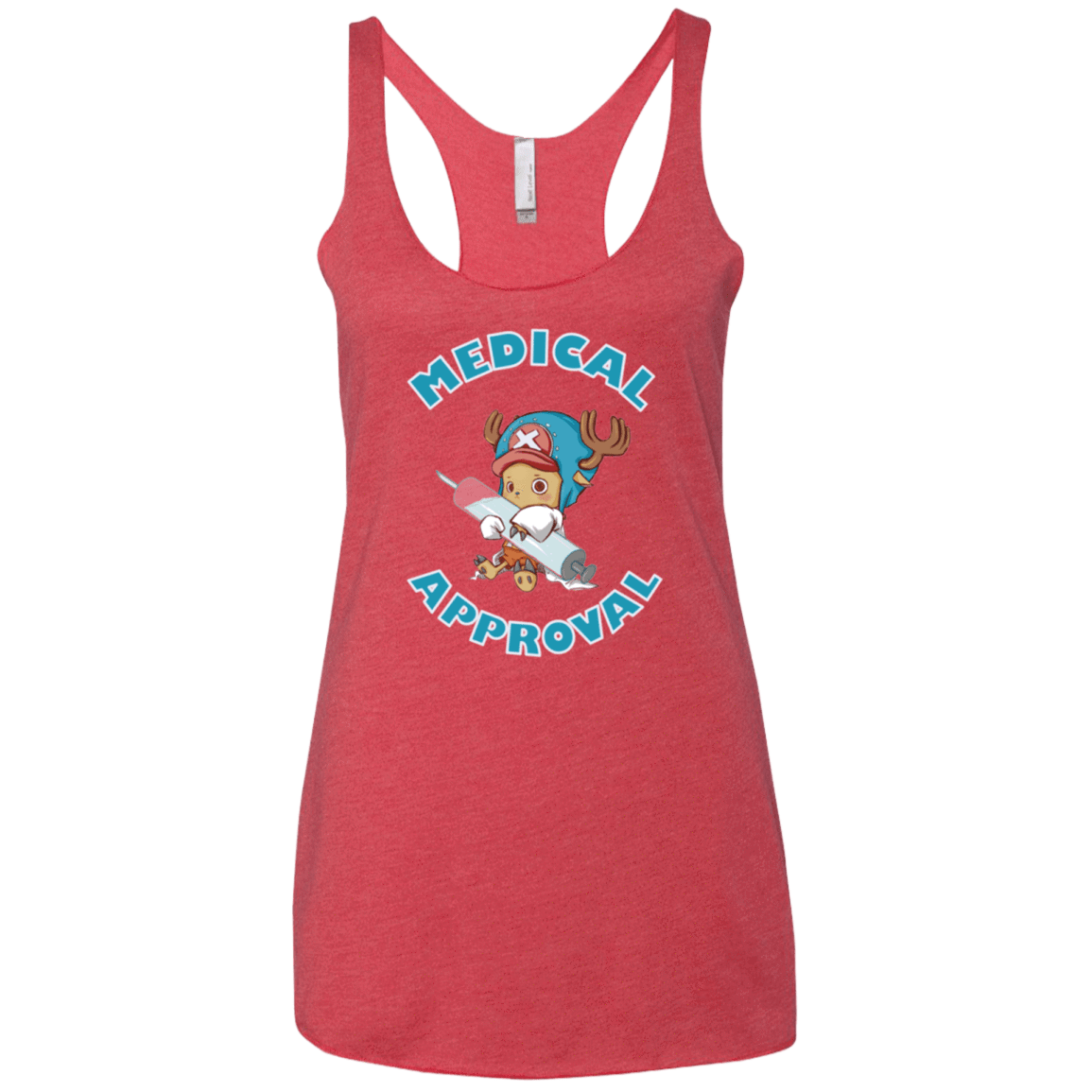 T-Shirts Vintage Red / X-Small Medical approval Women's Triblend Racerback Tank