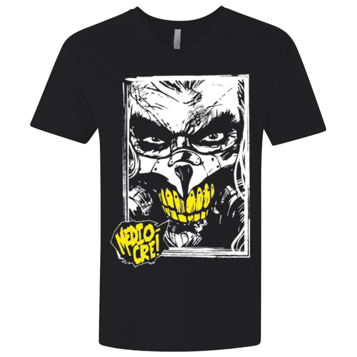 T-Shirts Black / X-Small Mediocre II Men's Premium V-Neck