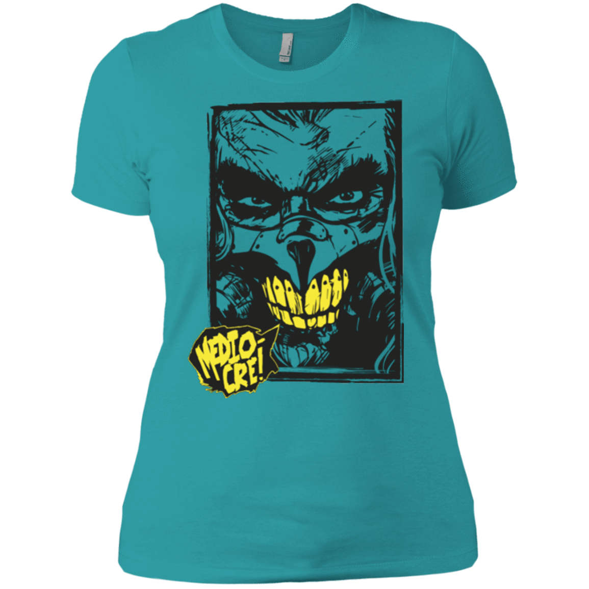 T-Shirts Tahiti Blue / X-Small Mediocre Women's Premium T-Shirt